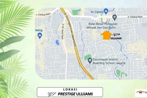 Rumah Dijual di Ulujami Jakarta Selatan Dekat ITC Cipulir, Mall Metro Kebayoran, RS Kartini Cipulir, Universitas Moestopo 0016