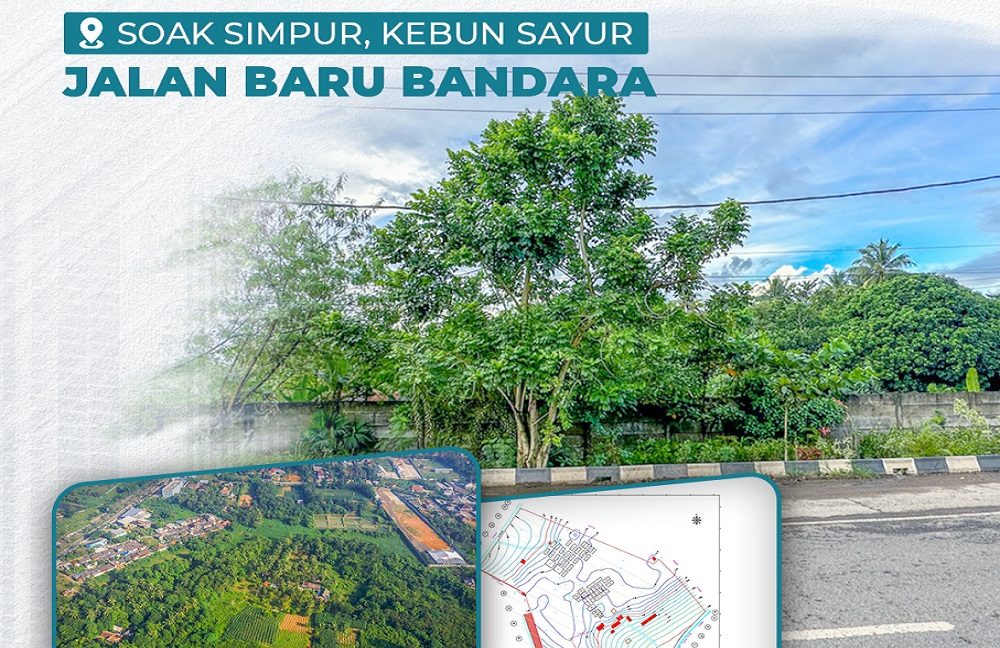Dijual Tanah di Soak Simpur Jalan Baru Bandara Sukarami Palembang 0006